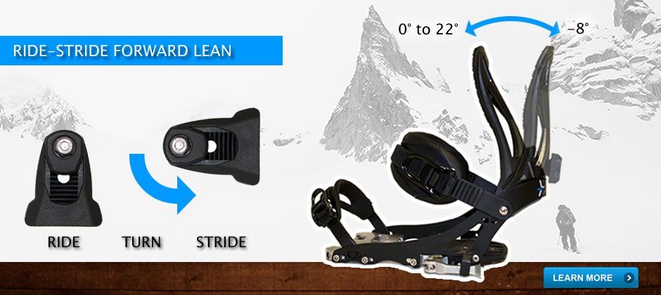 Ride Stride Fwd lean