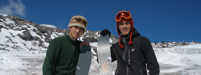 Tyler and Bryce at Rainier