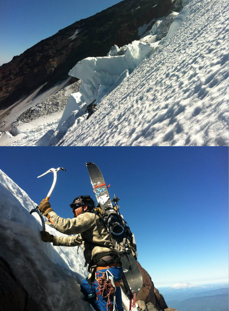 Russell Climbing up NFNWR or Adams