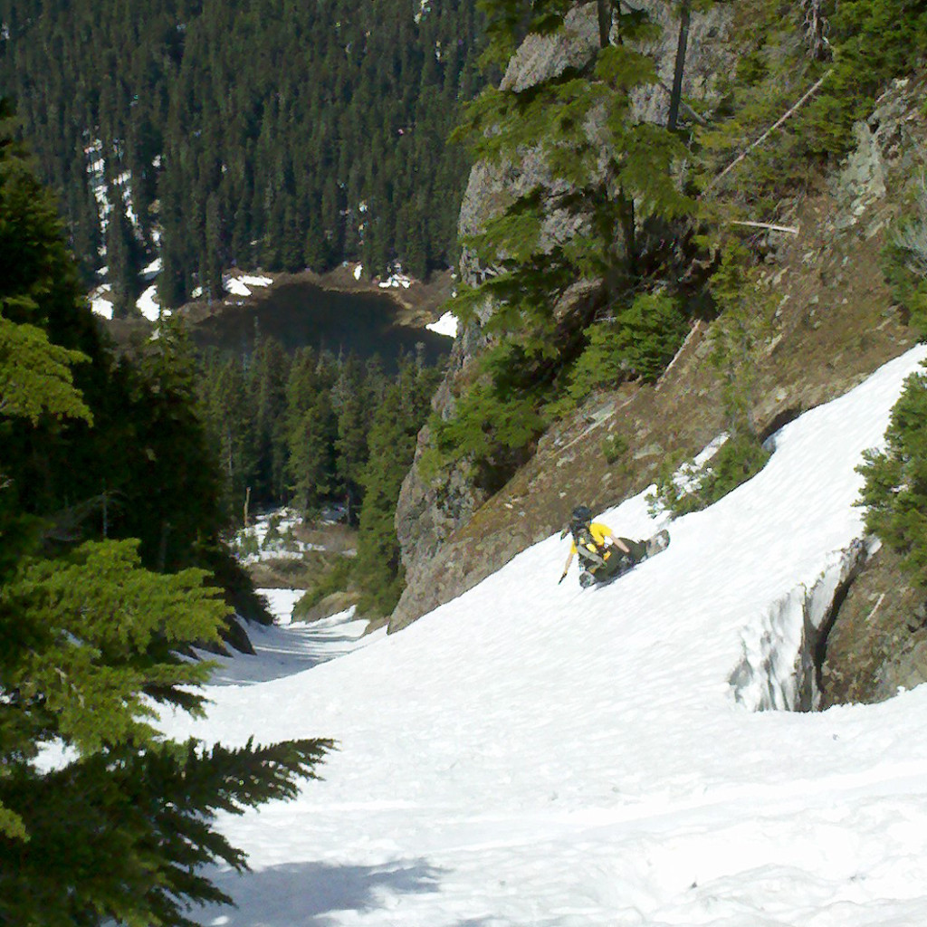 A nice 1800ft couloir