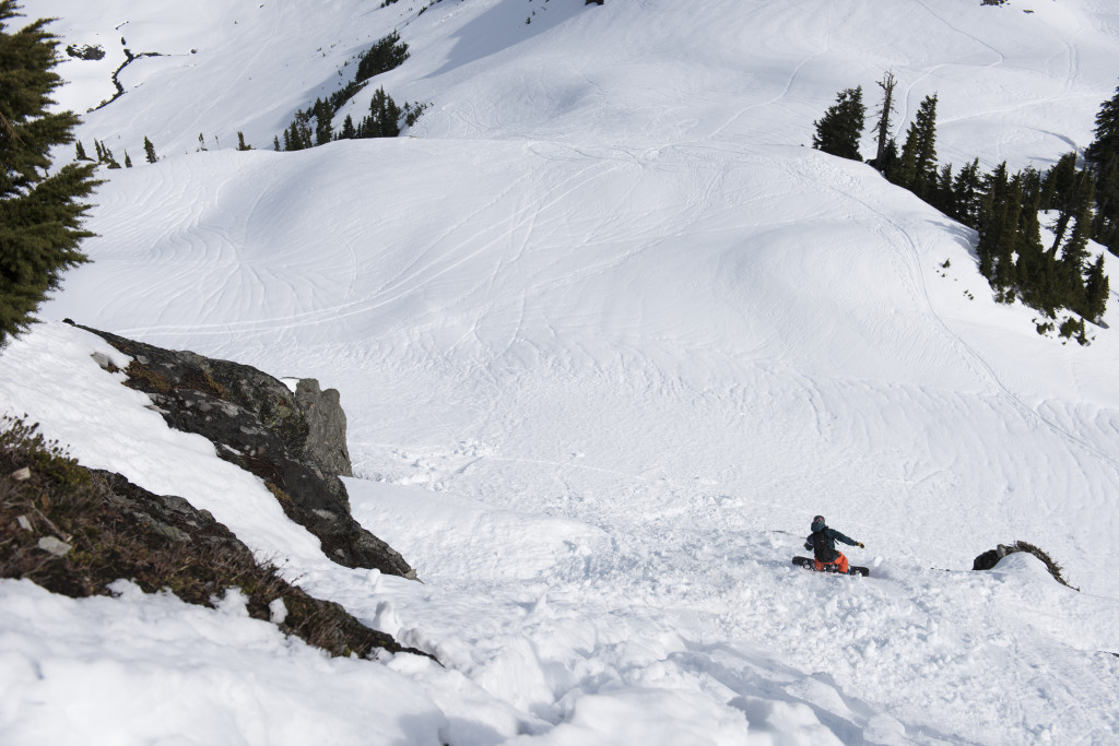 Bryce making his way down a fun little ramp. Photo: Paul Stanley