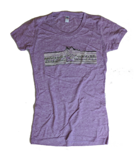 Women's- Mountain-Lines-T-shirt