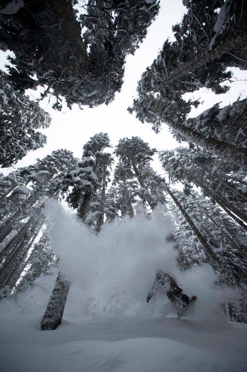 Ryan Mclaughlin snowboarding