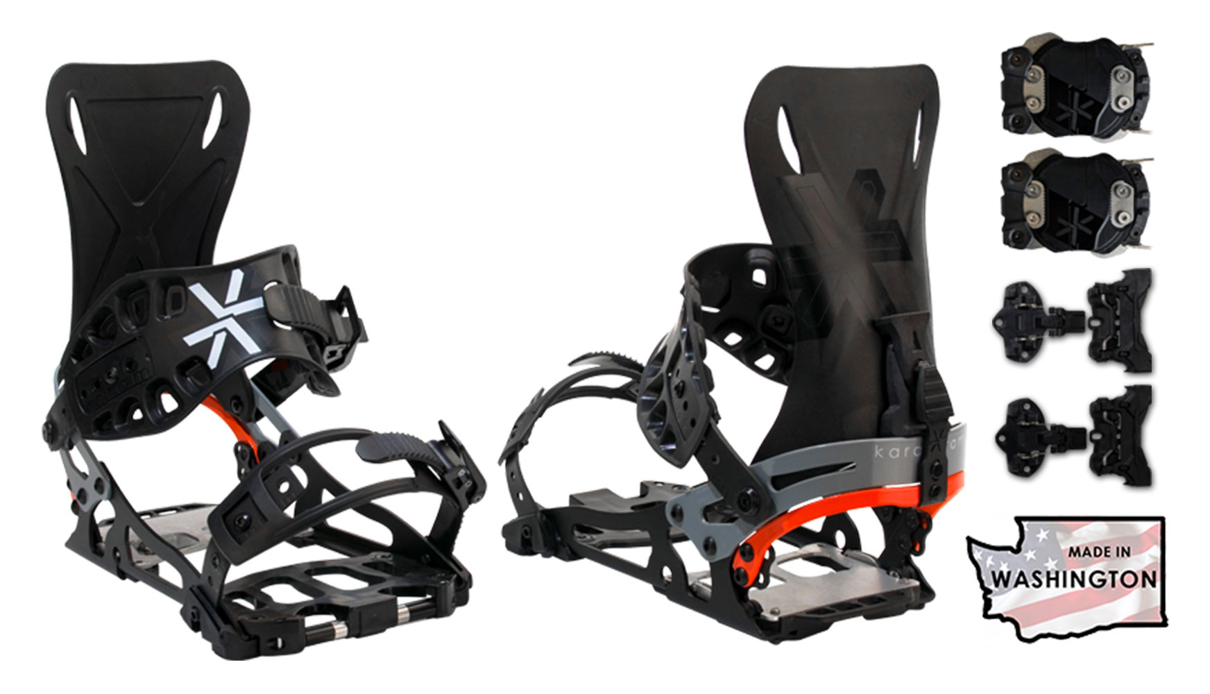 splitboard and bindings package