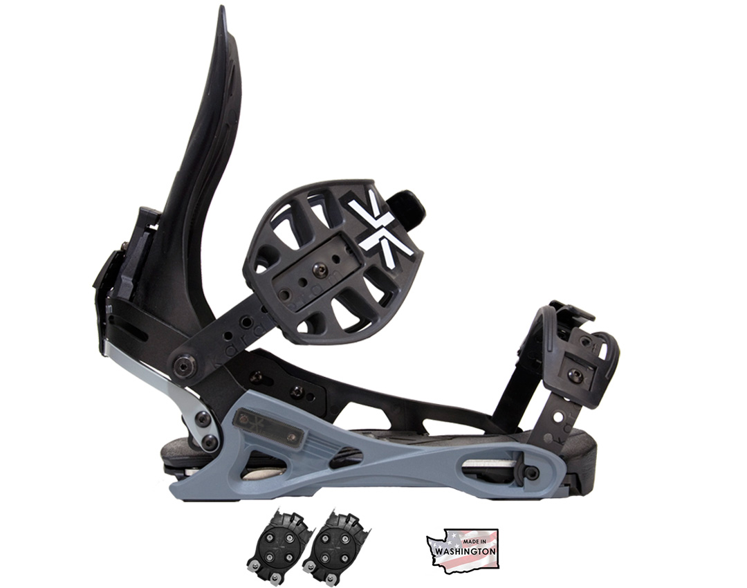 Karakoram Free Ranger Snowboard Bindings and Splitboard Bindings