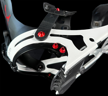 Prime-X Splitboard Bindings aluminum hardware