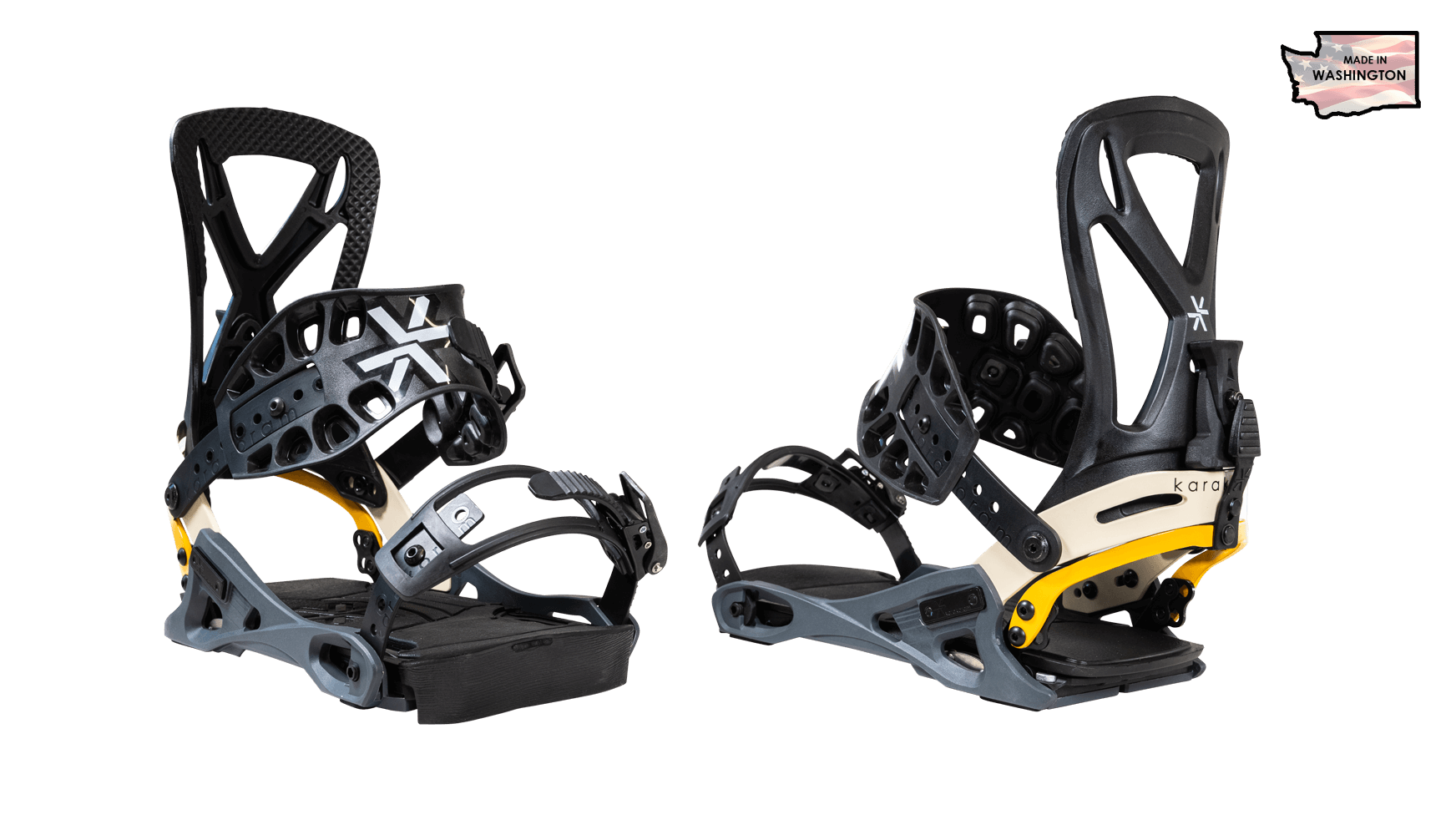 Layback Snowboard Bindings